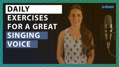 Daily Exercises for Great Singing .